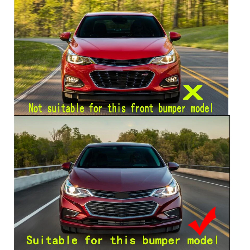 Divisor de labios de parachoques delantero de carbono + varilla de puntal para Hyundai Azera Elantra Veloster Foto 4 de 4