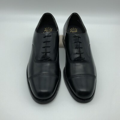 UNWORN NOS | HANOVER 6.5D BLACK CAPTOE OXFORD DRESS SHOE UNWORN NOS | HANOVER 6.5D BLACK CAPTOE OXFORD DRESS SHOE