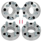 4Pcs 2" 5x4.5 to 6x5.5 Wheel Adapters 12x1.5 Fits Toyota Tacoma 5 Lug to 6 Lug