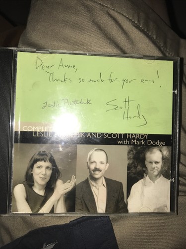 LESLIE PINTCHIK - Completely Scott Hardy CD good autographed. - Bild 2 von 3