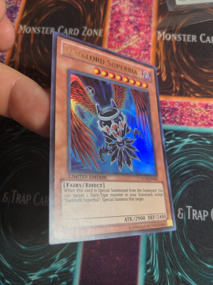 Yu-Gi-Oh! Darklord Superbia LC02-EN005 Limited Ultra Rare NM | eBay