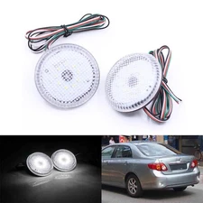 LED Clear Bumper Reflector Tail Brake Stop backup Lights For Corolla Scion xB iQ