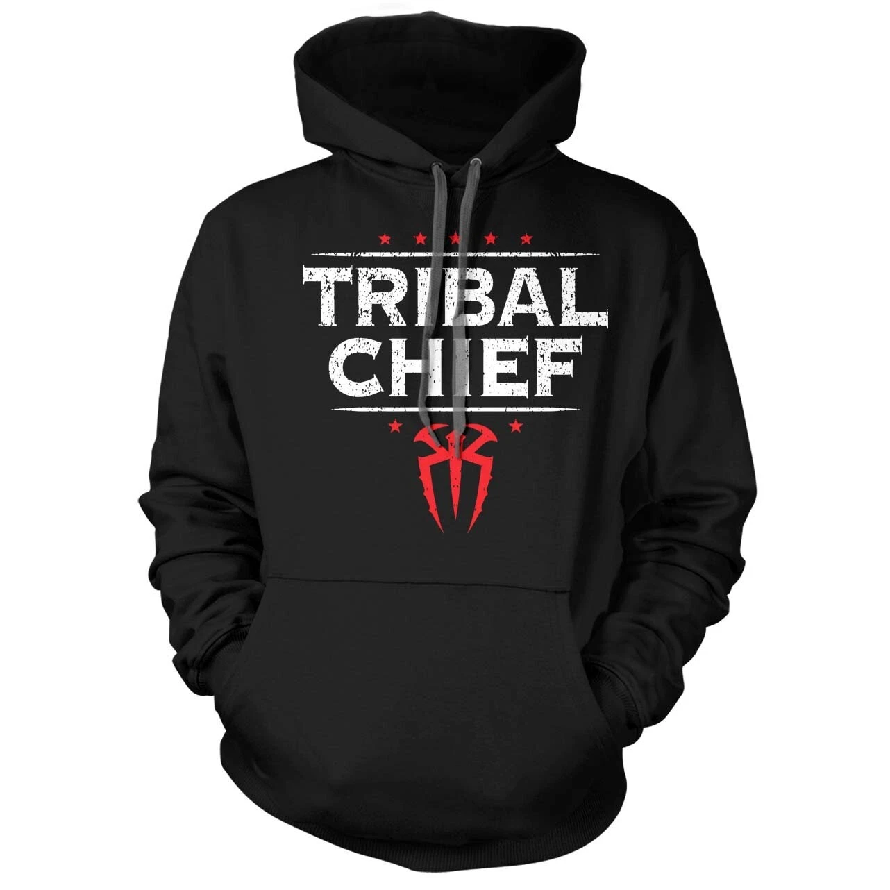 Roman Reigns Tribal Chief Black Pullover Hoodie