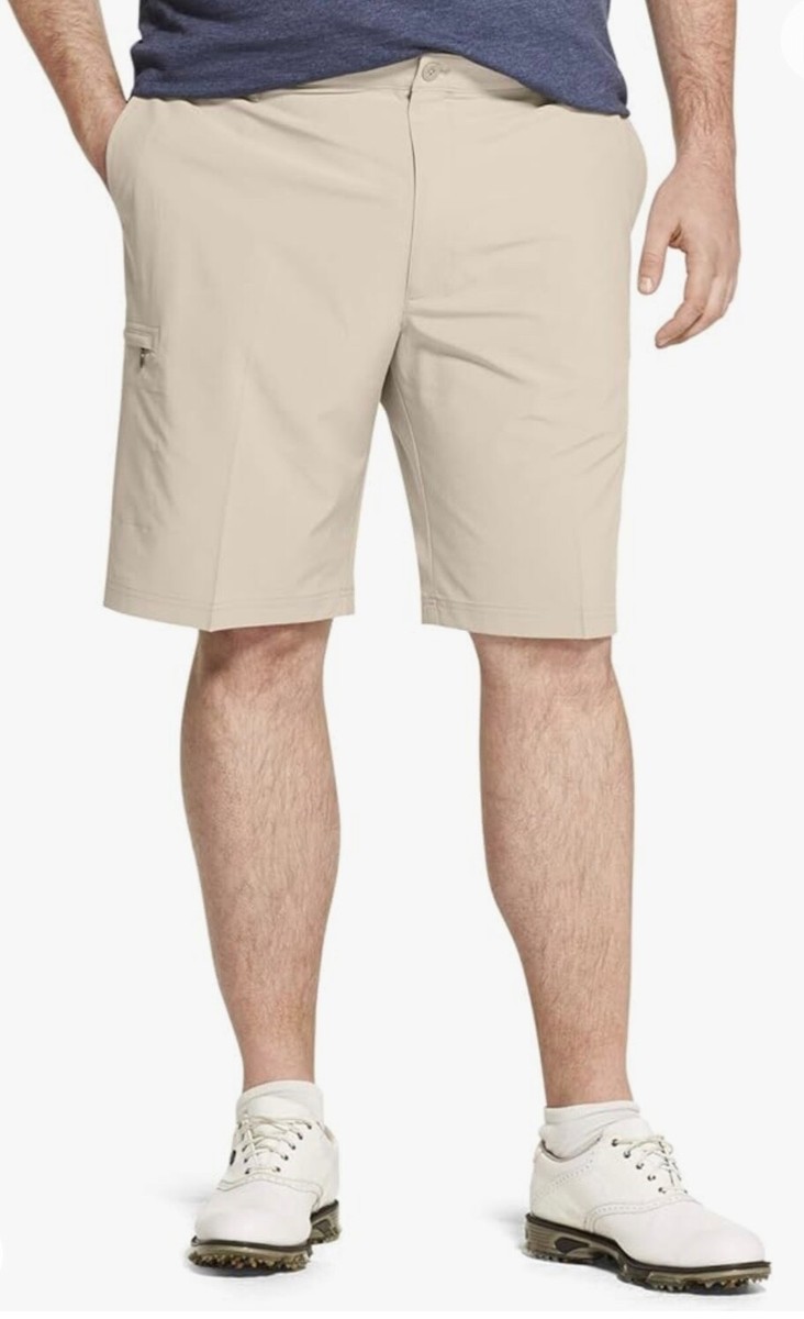 Cargo Short Izod Golf Shorts Swing Flex IZOD Men's Big And Tall