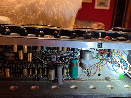 Original Vox Ac30/6 bought 2nd hand 1967. Good working condition with slight hum - Picture 6 of 7
