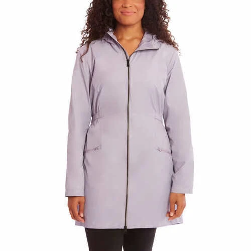 KIRKLAND SIGNATURE WOMEN'S LIGHTWEIGHT HOODED JACKET(LAVENDER,XL)NWT