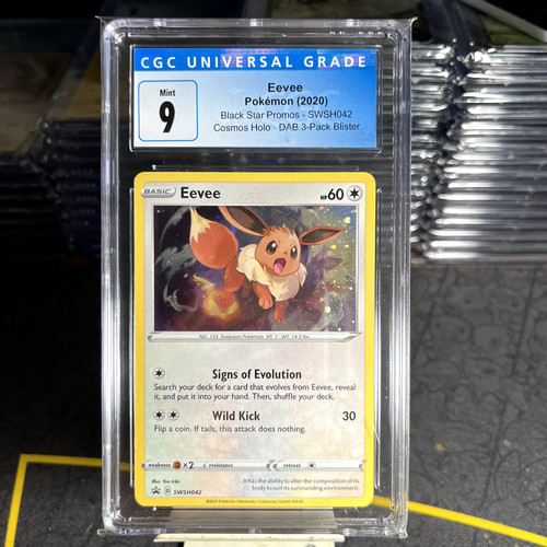 Eevee graded CGC 9 for sale on eBay