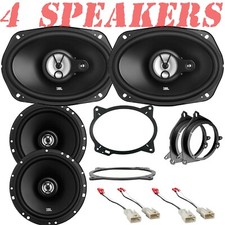 JBL Stage1 Front 6.5"  Rear Deck 6x9" Speakers for 2014-2019 Toyota Corolla