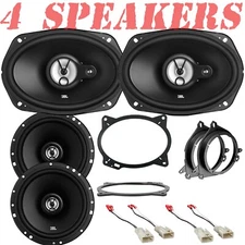 JBL Stage1 Front 6.5" | Rear Deck 6x9" Speakers for 2014-2019 Toyota Corolla