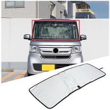 Front Window Sunshield Visors Sunshade Cover For Honda N-BOX 2017-2021