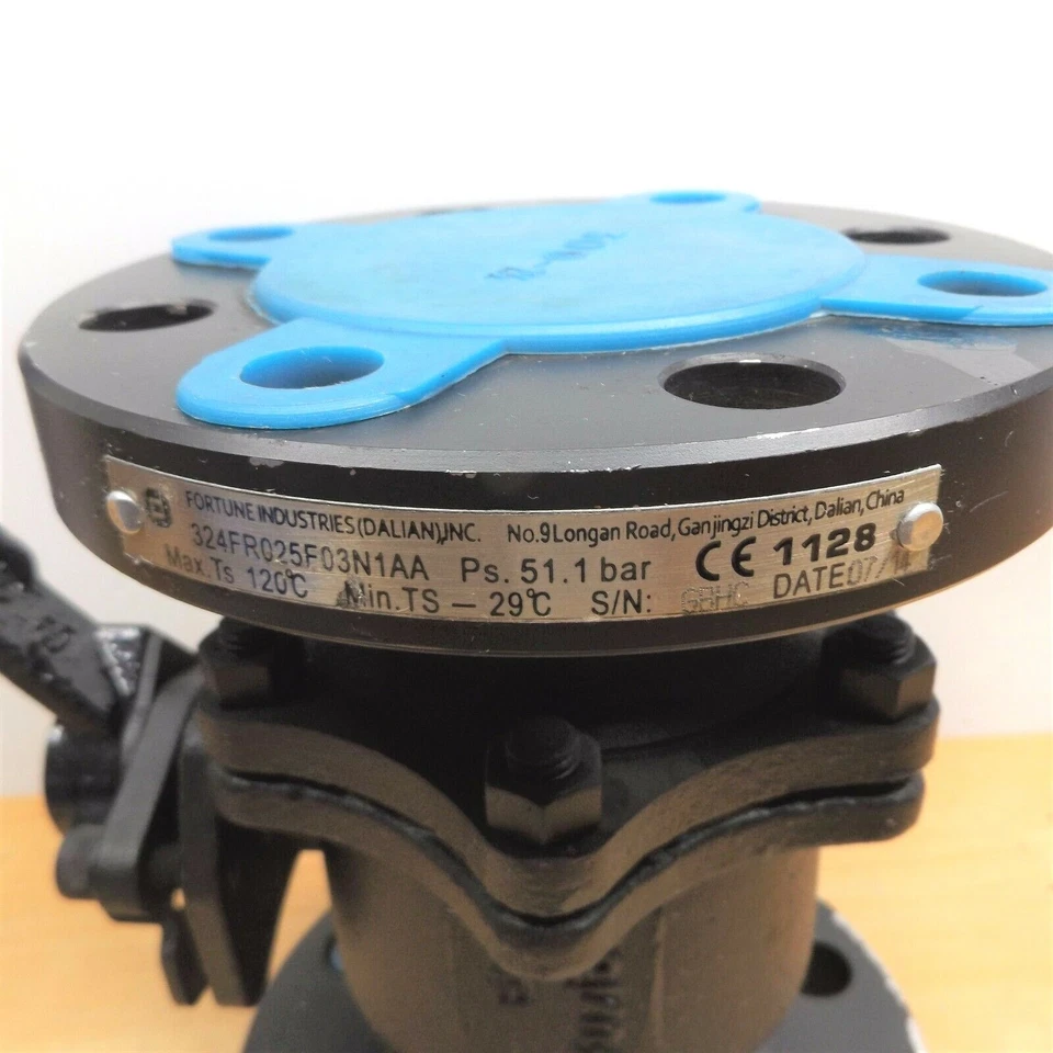 FORTUNE INDUSTRIES -324FR025F03N1AA-  WCB 300# 2-1/2" BALL VALVE, PS 51.1 BAR, L - Image 3 of 4