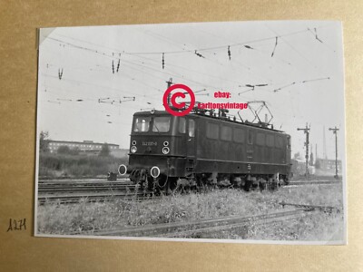 E-Lok E242 037 Bhf Leipzig Schönefeld 1974 I Historisches Eisenbahn Foto