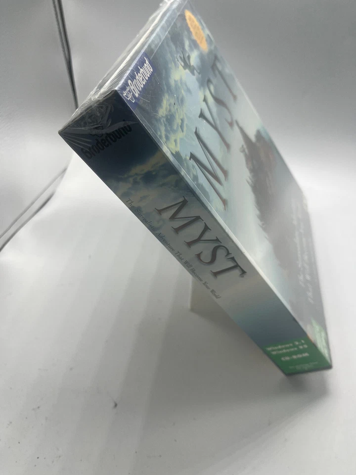 Myst CD-ROM Windows 95 Big Box PC Game 1996 Broderbund - NEW & SEALED - Image 3 of 4