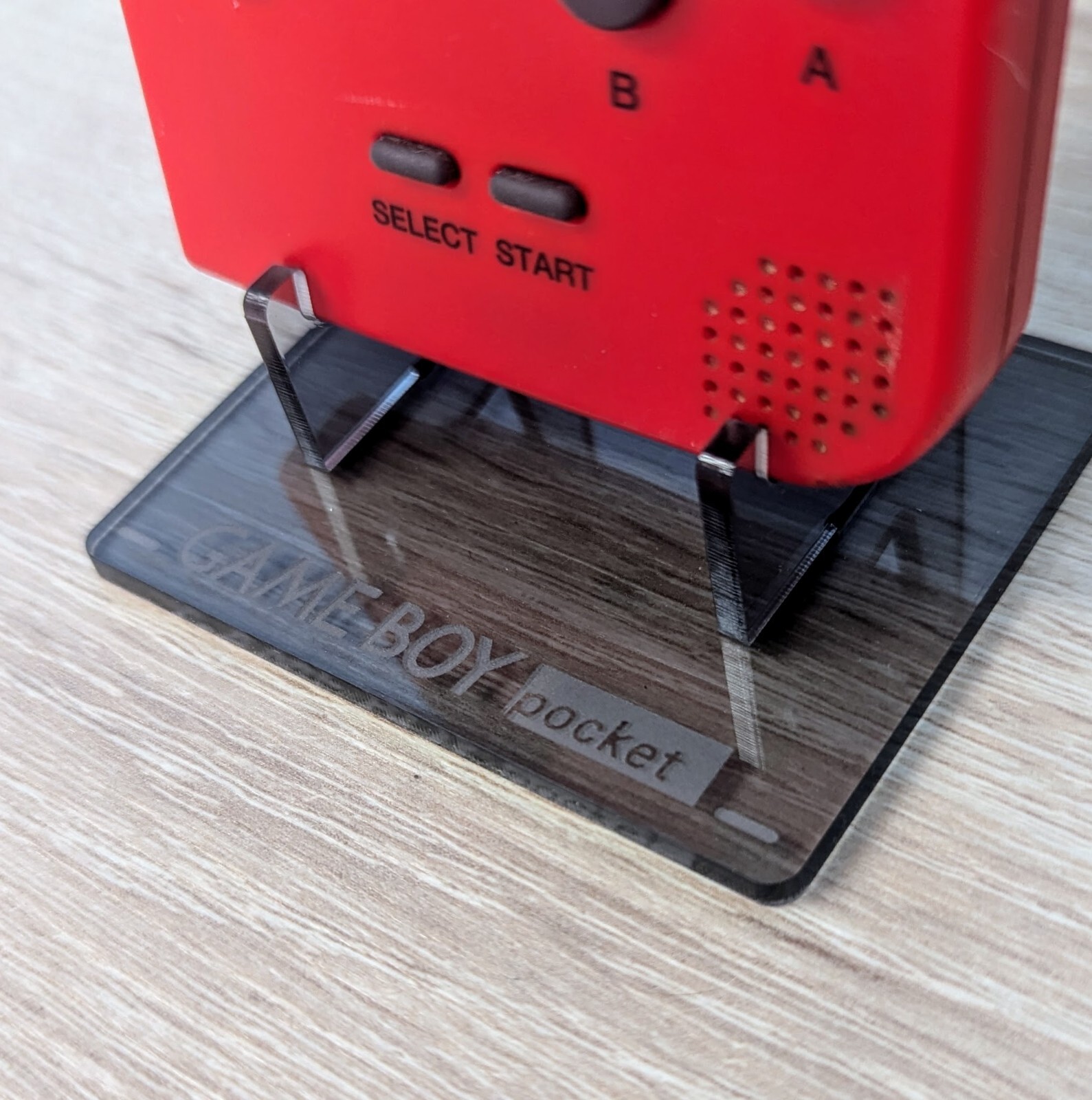 Acrylic display stand Game Boy Pocket