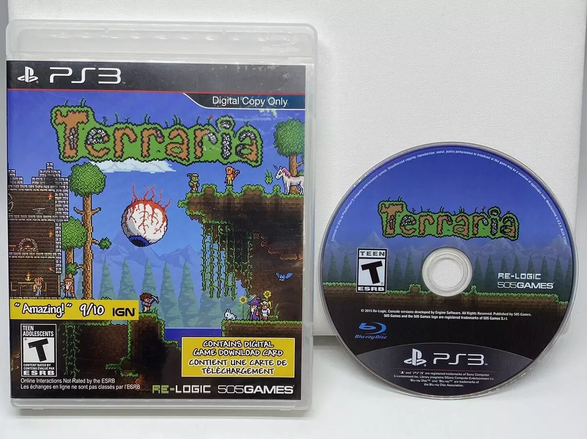 Terraria - PlayStation 3 (digital game download card only)