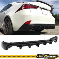 Fits 14-16 Lexus IS250 IS350 IS200T Rear Bumper Lip Diffuser Spoiler Bodykit PP