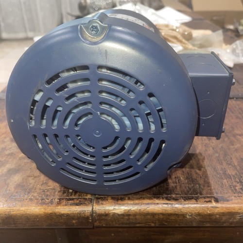 Leeson 110275.00 3 Phase Motor C6T11FB3F 3/4HP 1140RPM 60HZ 5/8 Keyed Shaft. - Picture 3 of 5