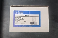 System Sensor SPSWL Wall Mount Speaker Strobe - Clear Lens, White SPSWL