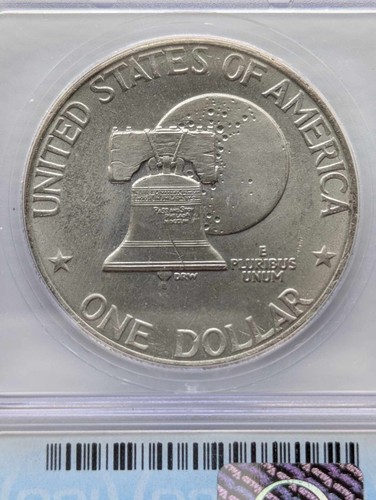 2--1776-1976 Ike Eisenhower $ ICG MS66+ Beautiful Coins Type 2-SPECIAL DEAL - Picture 8 of 9