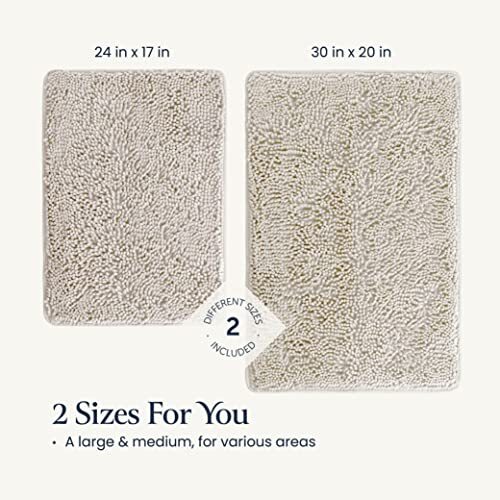 BELADOR Bathroom Rugs Sets 2 Piece- Plush Bath Mat Assorted Sizes , Colors - Picture 147 of 167