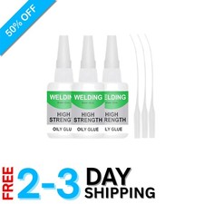 3PCS Instant Bond High Strength Oily Glue - Waterproof  Versatile Adhesive