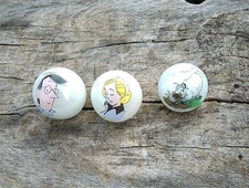 HKE Comic Shooter Marbles- Ruff, Alice, Henry