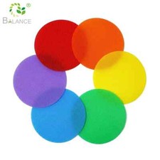 Carpet Markers, Circular Sitting Dots /Activity Classroom Floor - 4  - 36 Pcs
