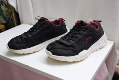 SKECHERS GO WALK MAX MEN BKRD 216231 Black Mesh,Red  display picture 3