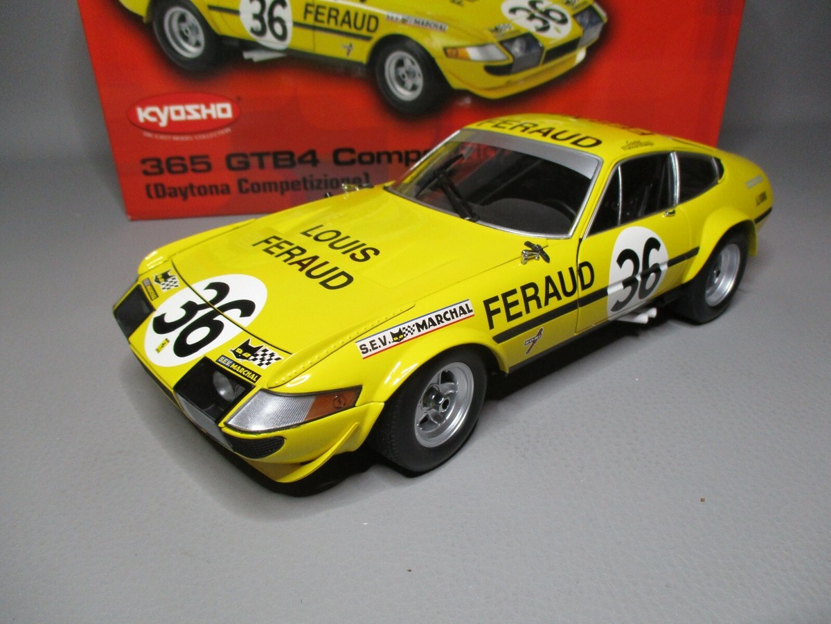 ZG009 KYOSHO voiture 1/18 1:18 Ferrari 365 GTB4 Daytona