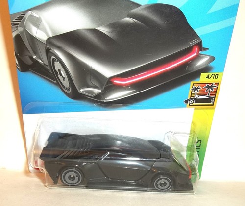 2022 HOT WHEELS 1:64 HW EXOTICS 4/10 BLACK HW K.I.T.T. CONCEPT #185/250 - Picture 2 of 6