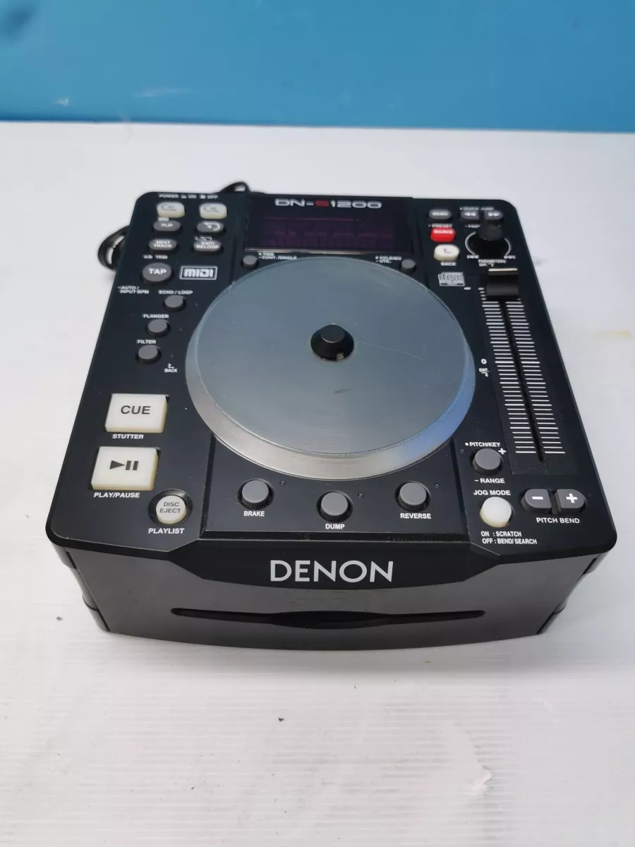 DENON DN-S1200 CDJ Player USB Media Player Black