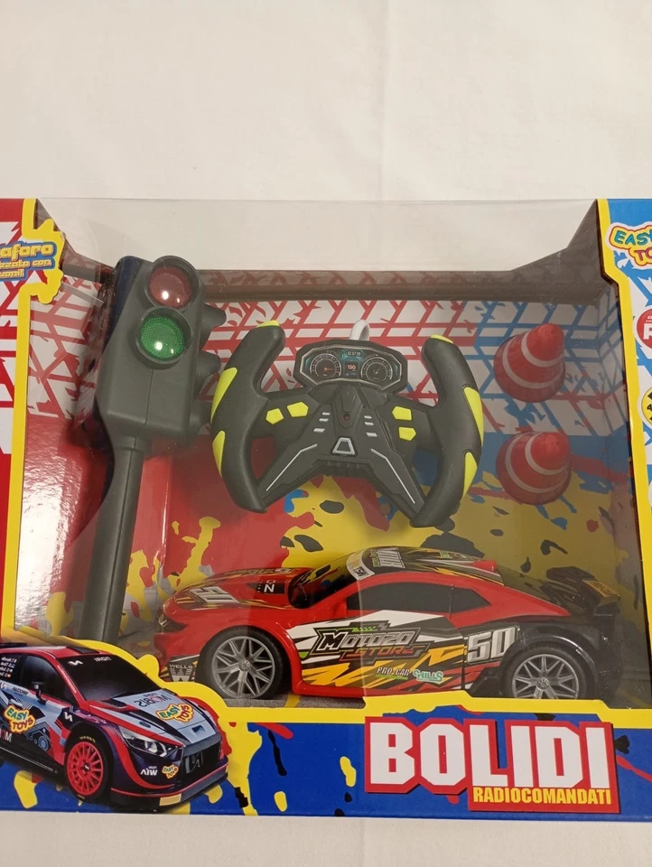 Bolide Radiocomandati Auto RC Easy Toys Scala 1:28 con Semaforo a Luci e Suoni - Immagine 2 di 4