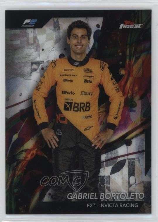 2024 Topps Finest Formula 1 Common Refractor Gabriel Bortoleto #28 15zs