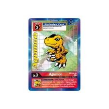 Digimon TCG EX1-001 AA Agumon Alternative Art Classic Collection Card Game