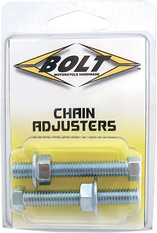 Conjunto de tuerca y perno ajustador de cadena perno MC 2006-CH para motocicleta Foto 3 de 4