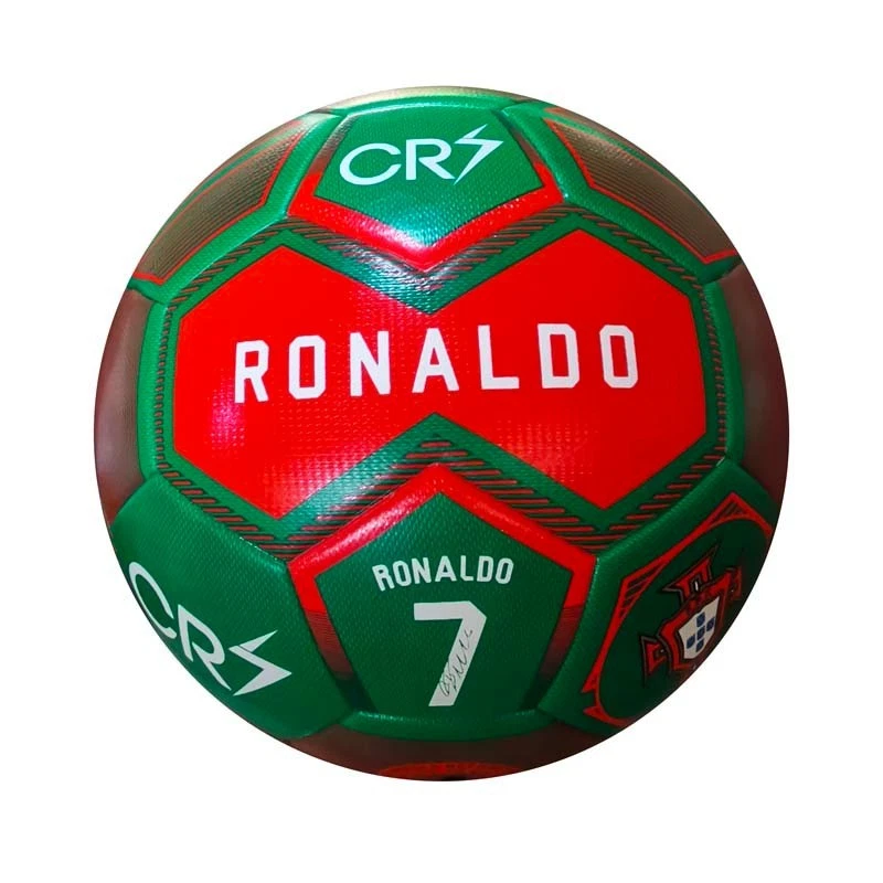 FOOTBAL MATCH SIUU Pallone da Calcio CR7 Ufficiale Misura 5 Portogallo PU Allenamento Partite Cuoio