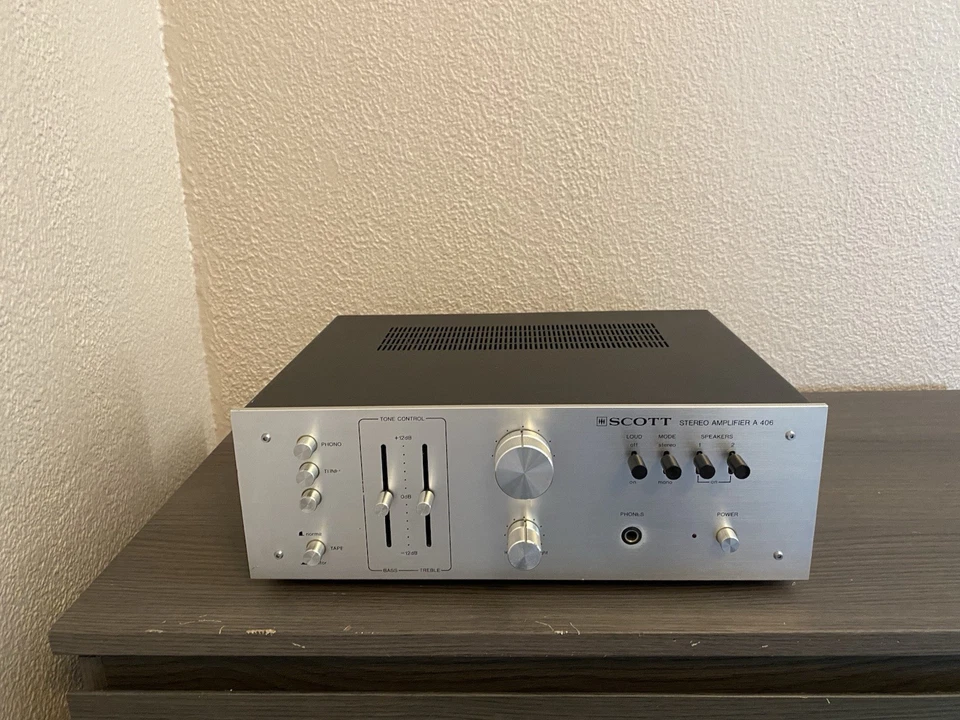 SCOTT A 406 STEREO AMPLIFIER TOUT MARCHE - Photo 4/4