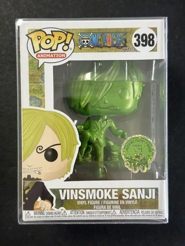 1/1 Limited Edition One Piece Vinsmoke Sanji Gold Panda Club Funko Pop #398