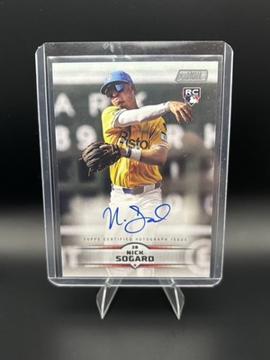 2025 Topps Stadium Club Nick Sogard #SCBA-NSG (RC) Authentic Auto