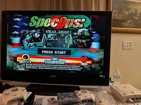 SEGA Dreamcast Launch Edition Console w/Box, Controllers, 4 Games +/  Tested