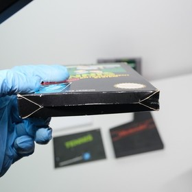 Nintendo NES Tennis Game PAL Hangtab CIB Complete