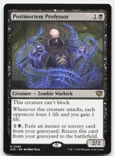 Postmortem Professor 93 Rare Secrets of Strixhaven Magic: The Gathering NM