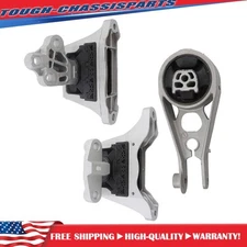 3× Motor & Trans Mount Set For Chevrolet Equinox/GMC Terrain 2018-2023 1.5L FWD