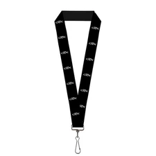 Buckle Down Lanyard-1.0"-Plymouth GTX Emblem Black/White One Size Multicolor