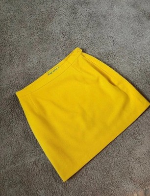 Vintage Escada Margaretha Ley Wool Mini Skirt Size 40 M