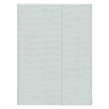 A5 Holographic Green Pu Magnetic Notebook With Folding Closure