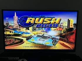 clear blue HDMI MOD Sega Dreamcast Launch Edition Console 