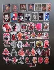 WWE Pro Wrestling Stickers 50 pieces
