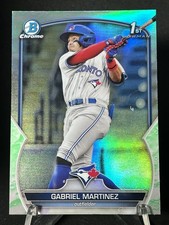 2023 Bowman Chrome Gabriel Martinez 1st Bowman Lunar Glow Refractor #BCP-45