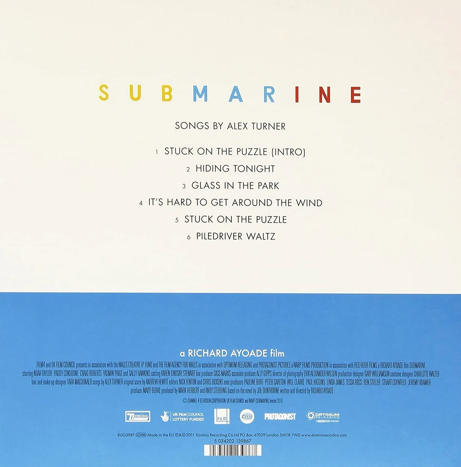 Alex Turner Submarine (Vinyl) Limited  10" Album - Image 2 of 2